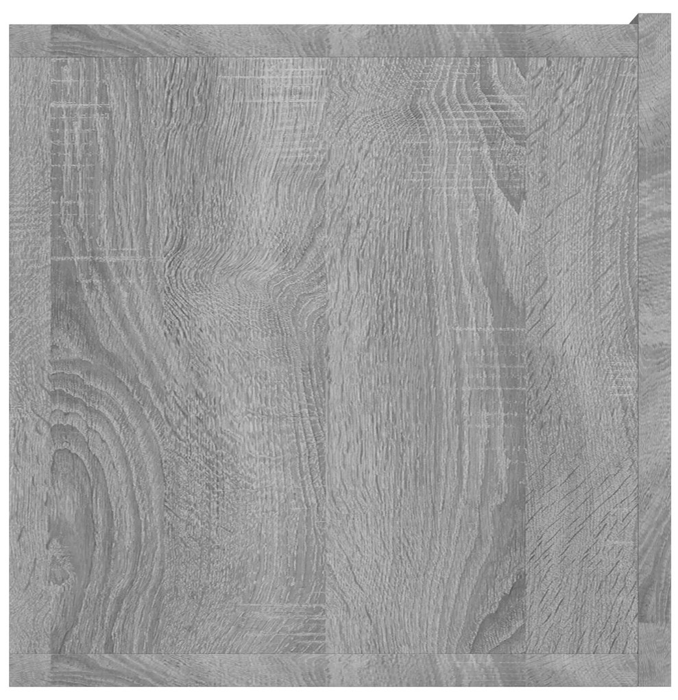 vidaXL Έπιπλα Τηλεόρασης Κρεμαστά 2 τεμ. Γκρι 60x30x30 εκ. Επεξ. Ξύλο