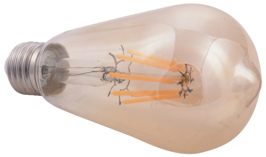 ΛΑΜΠΤΗΡΑΣ HM4188.02 LED FILAMENT 8W E27 DIMMABLE 3000K GOLD - 5199188 - 3000K - HM4188.02