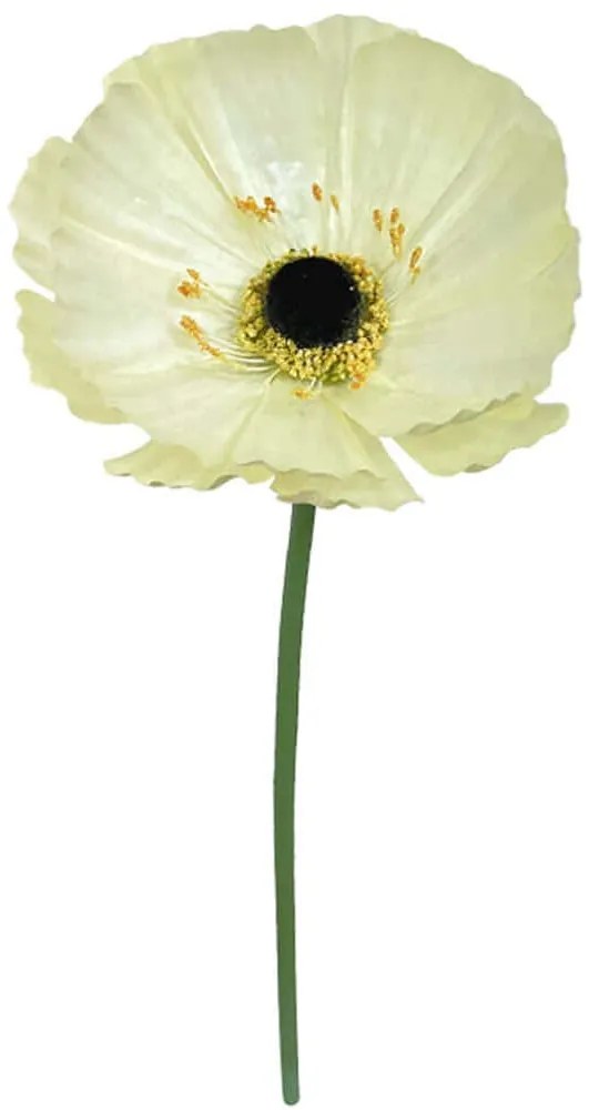 Τεχνητό Λουλούδι Ανεμώνη 00-23857-30-1 Φ35x105cm Light Yellow Marhome Ύφασμα,Πλαστικό