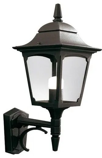 Φανάρι  Απλίκα Φωτιστικό Τοίχου 1xE27  Μαύρο  IP44  48cm  Chapel CP1-BLACK Elstead Lighting-CP1-BLACK-Μαύρο CP1-BLACK