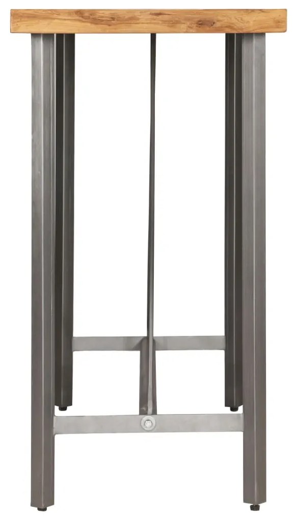 vidaXL Τραπέζι Μπαρ 120x58x106 εκ. από Μασίφ Ανακυκλωμένο Ξύλο Teak