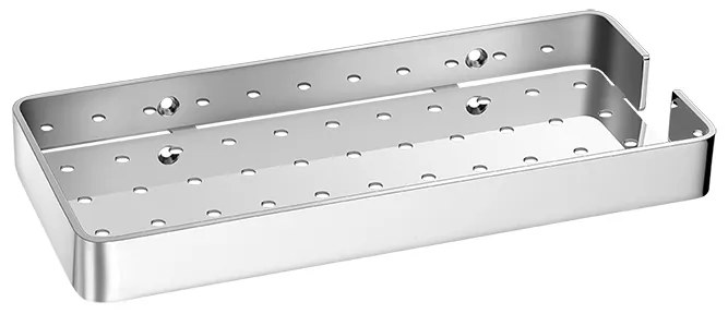 Σπογγοθήκη Ίσια W24xD10,5xH2,5 cm Chrome Sanco Shower Shelves 0342-A03