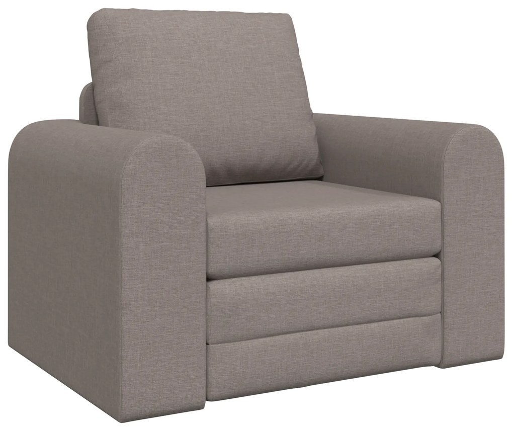vidaXL Κατωσάι Καναπές Κρεβάτι 2 σε 1 Ταμπά 98x71x83 εκ. Ύφασμα