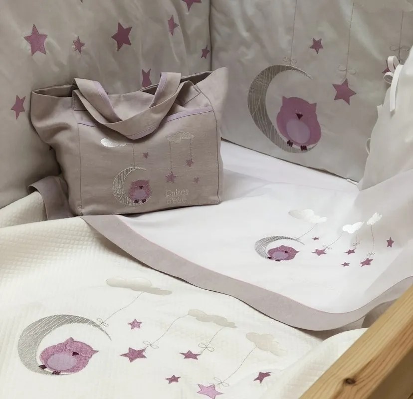 Καλαθάκι Καλλυντικών Dreamy Owl - Lilac 108102007