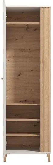 Έπιπλο Χολ Belfort P1 Artisan Oak - Cashmere 60x40x193 εκ. 60x40x193 εκ.