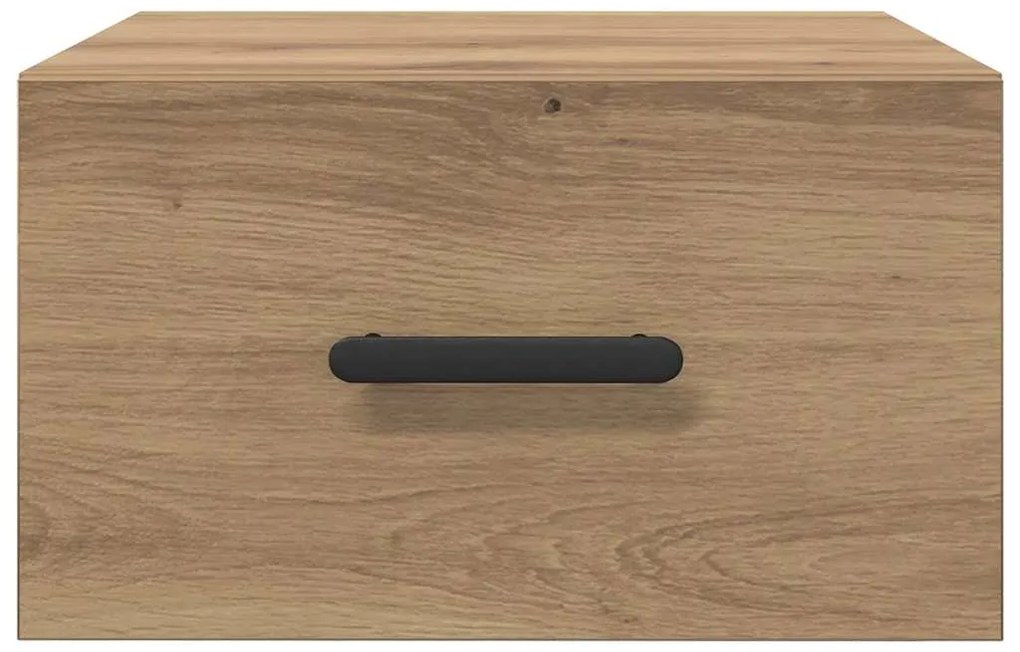 vidaXL Κομοδίνο 2 pcs artisan δρυς 35 x 35 x 20 εκ Επεξεργασμένο ξύλο