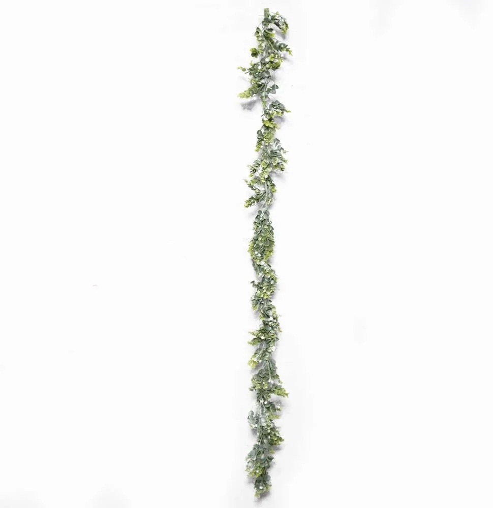 Τεχνητή Γιρλάντα Ευκάλυπτος Australina 4591-7 180cm Green Supergreens Polyethylene,Fabric