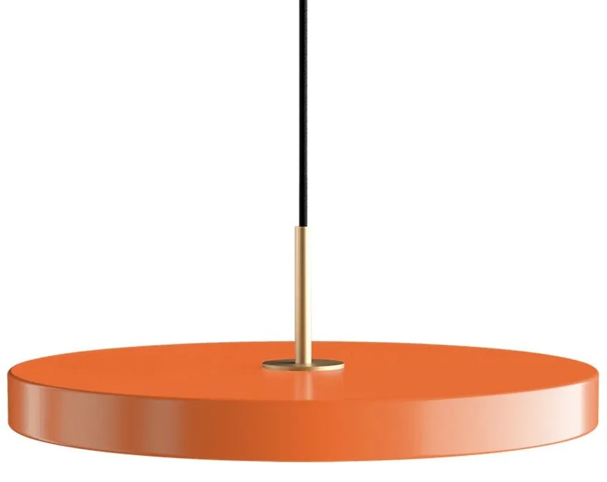Φωτιστικό Οροφής Asteria Plus Medium Brass 2569 Φ43x14 cm Led 1600lm 28W 2400-3000k Nuance Orange Umage