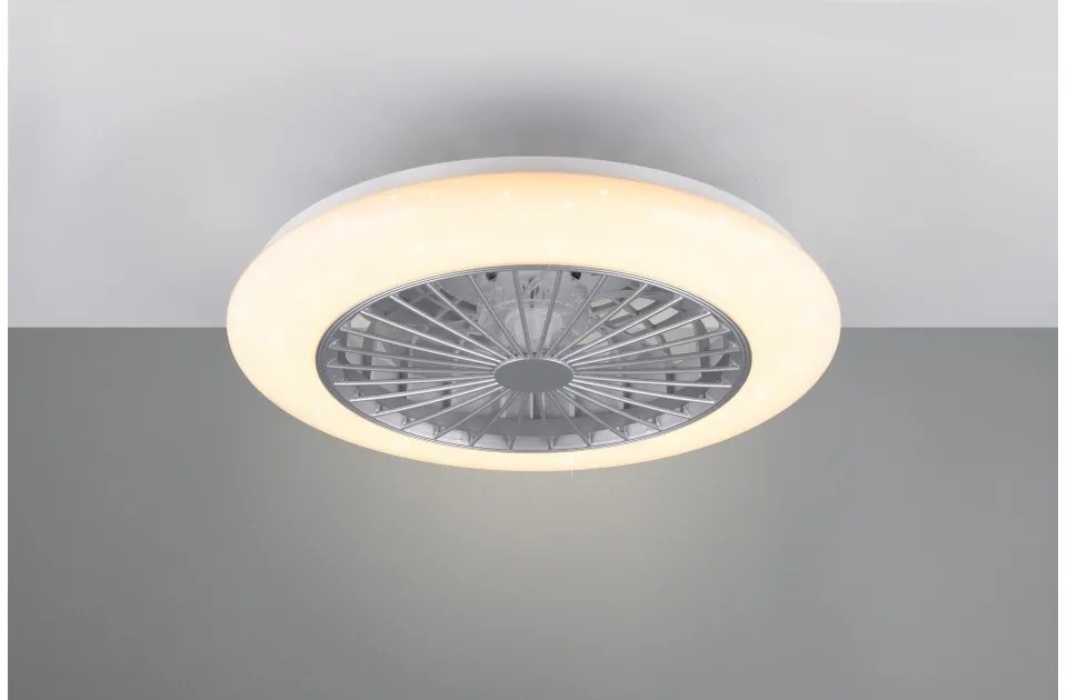Ανεμιστήρας Οροφής 40W Λευκό LED 30W 3CCT Dimmable Stralsund R62522187 Trio Lighting-R62522187-Λευκό R62522187