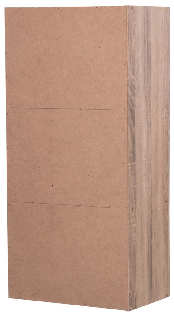 ΡΑΦΙΕΡΑ ΤΟΙΧΟΥ CUBICON  SONAMA OAK ΜΕΛΑΜΙΝΗ 38,5x23,5x80Υεκ.
