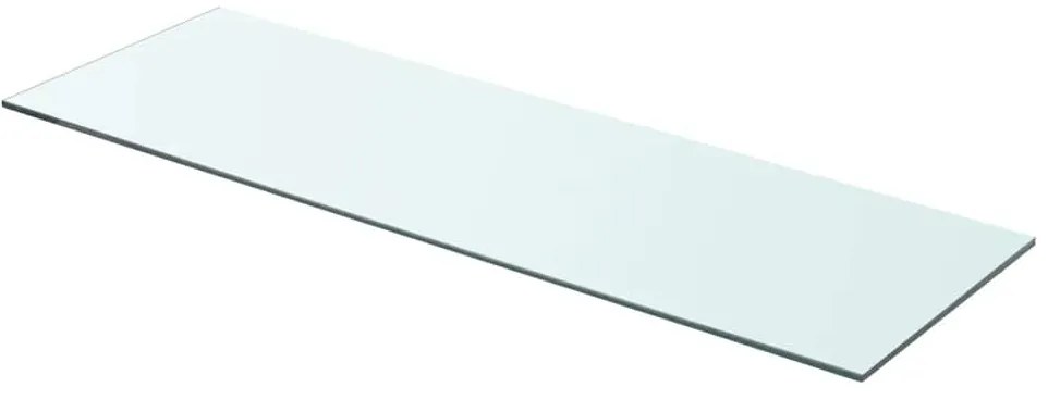 vidaXL Ράφι Πάνελ Διάφανο 80 x 25 εκ. Γυάλινο