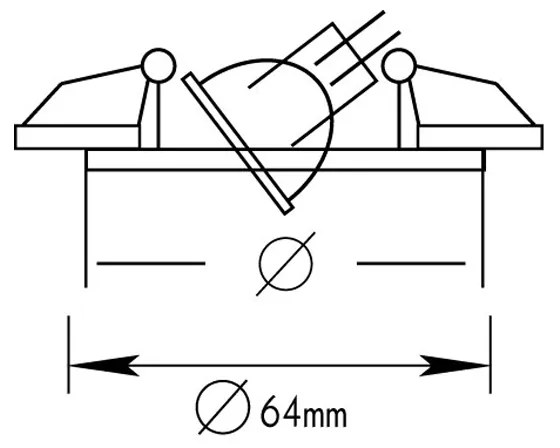 ΣΠΟΤ ΧΩΝ ΚΙΝ ΧΡΥΣΟ ΜΑΤ Νο 3259 - BS3259GM - BS3259GM