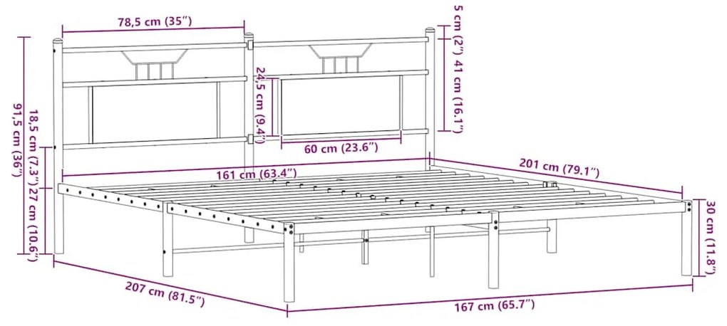 ΠΛΑΙΣΙΟ ΚΡΕΒΑΤΙΟΥ ΧΩΡΙΣ ΣΤΡΩΜΑ 160X200 ΕΚ. ΕΠΕΞΕΡΓΑΣΜΕΝΟ ΞΥΛΟ 4106746