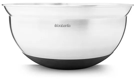 Brabantia 646898 Μπωλ 3L, Matt Steel / Black