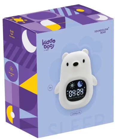 Kiddoboo Ξυπνητήρι-Φωτάκι SoundGlow Bear