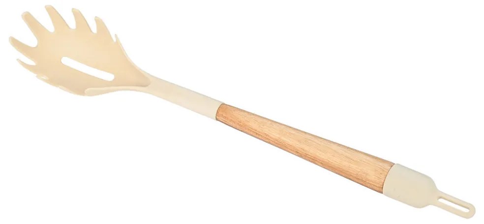 Estia 01-24895 Allure Βαθιά Κουτάλα Ζυμαρικών Τρυπητή, Ivory
