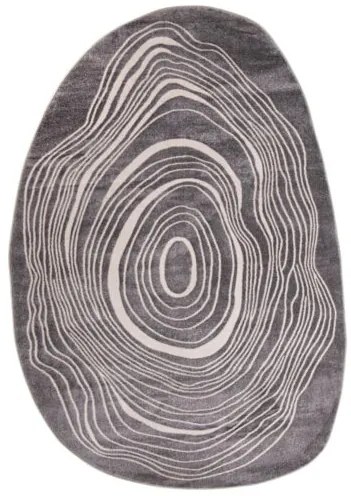 Μοντέρνο Χαλί Organic Shape 249 Grey 133 x 190