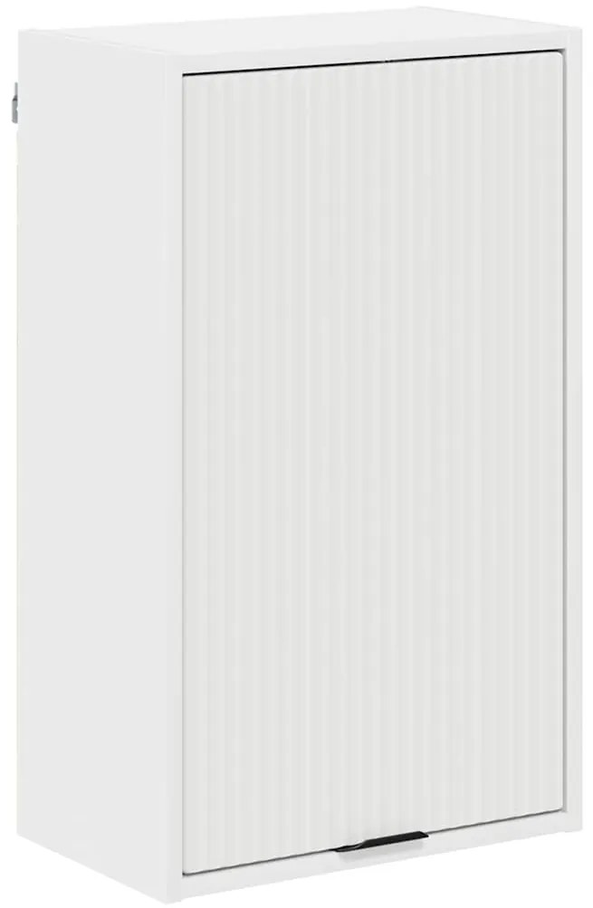 vidaXL Ντουλάπι Μπάνιου Λευκό 39 x 23.5 x 65 εκ. Επεξεργασμένο ξύλο