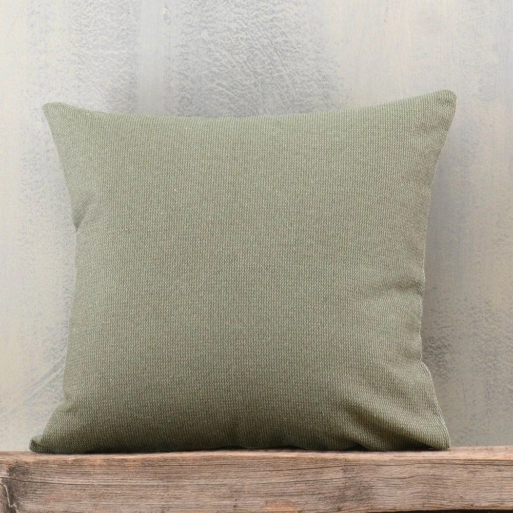 Μαξιλαροθήκη Διακοσμητική Veracruz Khaki Ρυθμός 40Χ40 Cotton-Polyester