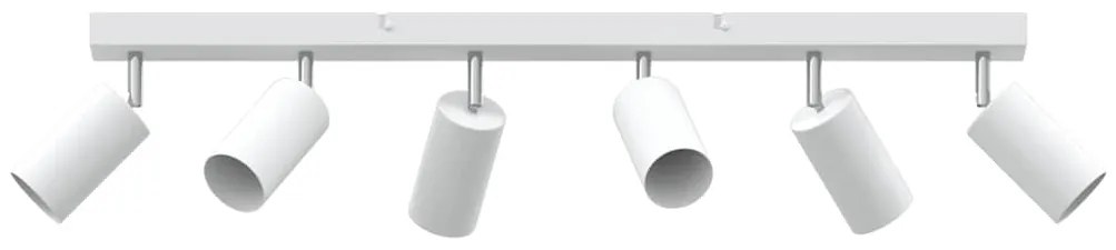 vidaXL Σποτ οροφής Λευκό 73 x 5.5 x 16.5 εκ Ατσάλι