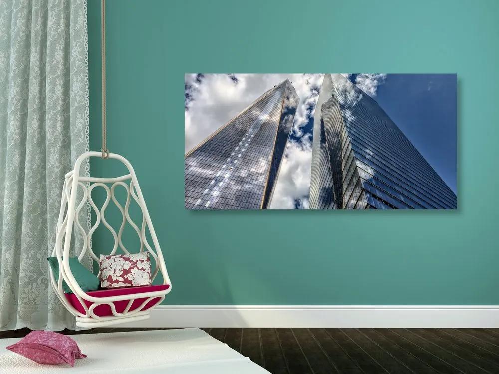 Εικόνα μεγαλοπρεπείς ουρανοξύστες - 120x60