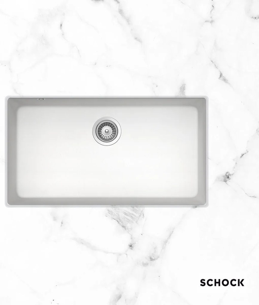 Νεροχύτης Mono Υποκαθήμενος Schock Cristadur-Leuko