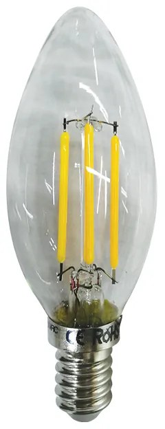 LED CANDLE STEP DIM E14 230V 5W 2700K 300° 440LM RA80 - 2700K - DECO5WWSD