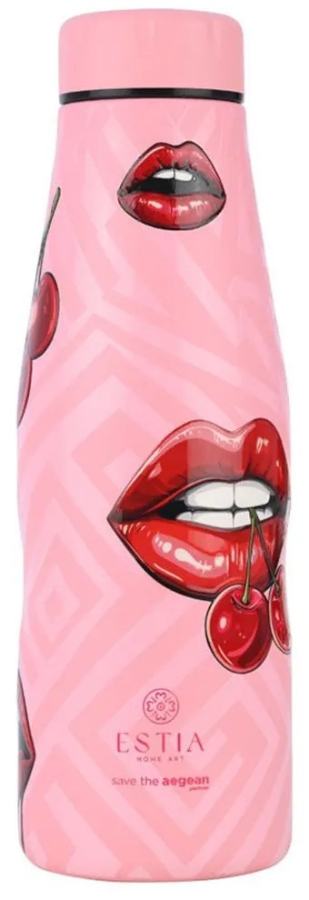 Μπουκάλι Θερμός Blush Pop Save The Aegean 01-31657 500ml Pink-Red Estia