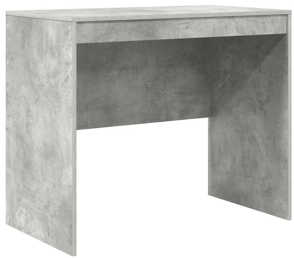 vidaXL Γραφείο Γκρι σκυροδέματος 90 x 50 x 76 εκ. Επεξεργασμένο ξύλο