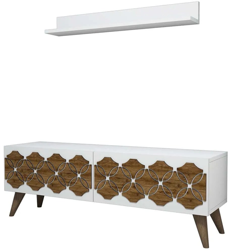 Σύνθεση Τηλεόρασης Nisan 845HCT3042 120x31,8x40cm White