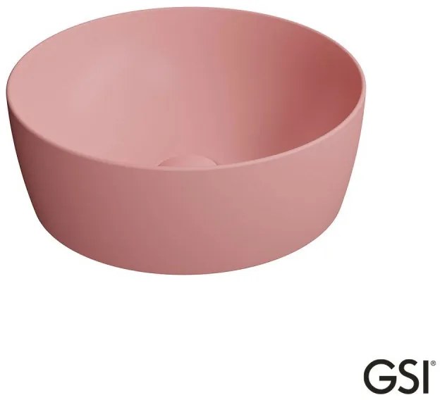 GSI Sand Επικαθήμενος Νιπτήρας Πορσελάνης Φ40 Blush