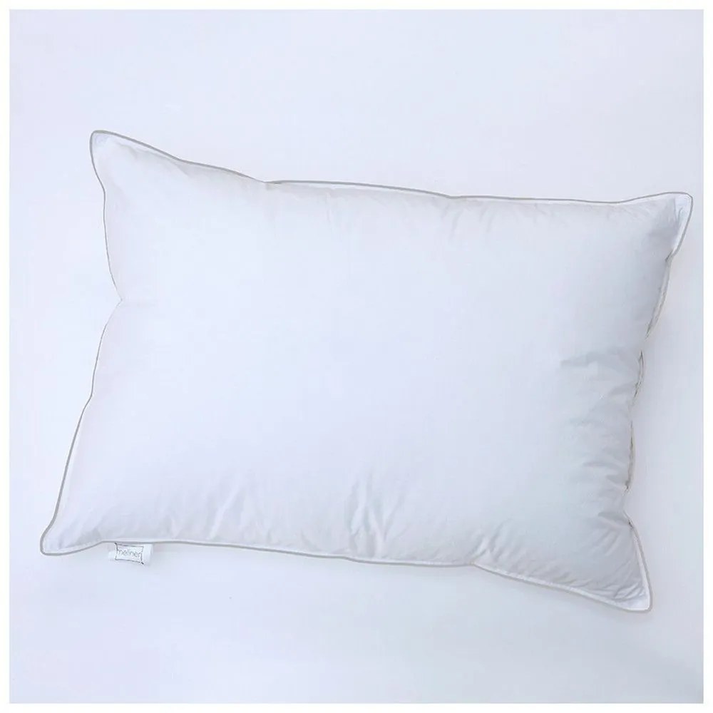 Μαξιλάρι Ύπνου Percale 1050GR White Melinen 50Χ70 100% Βαμβακερό Περκάλι