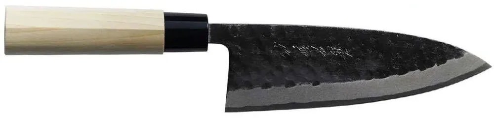 Μαχαίρι Deba Shirogami F-1122 18cm Silver-Natural Tojiro Steel,Wood
