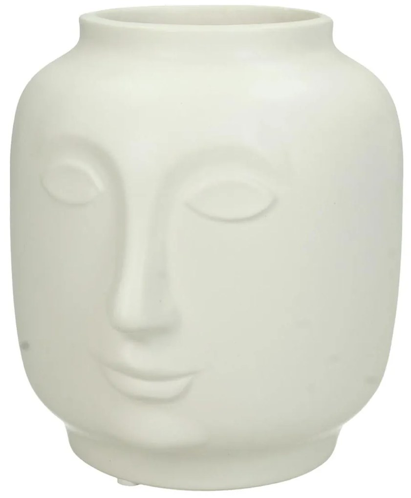 Βάζο ArteLibre Λευκό Κεραμικό 14.6x13x14.8cm