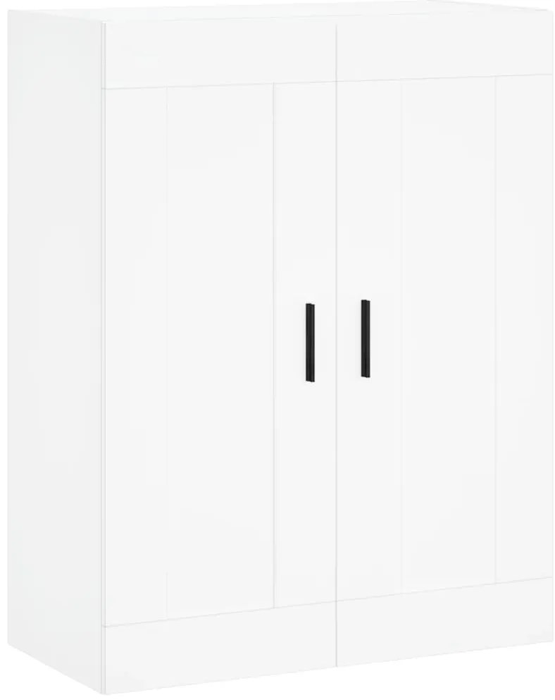 vidaXL Ντουλάπι Λευκό 69,5x34x180 εκ. από Επεξεργασμένο Ξύλο