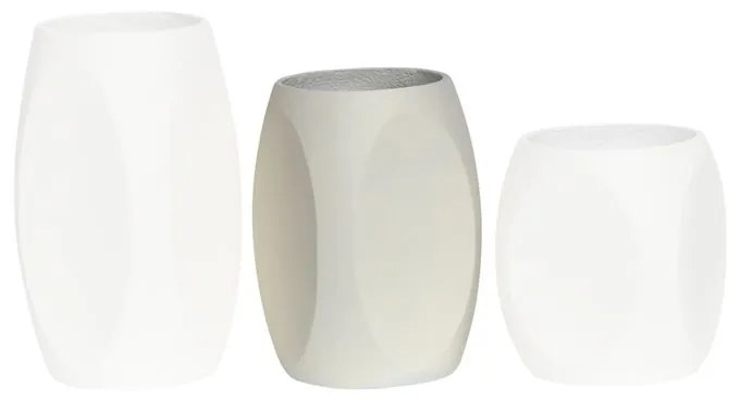 VASE-4 Βάζο Cement, Απόχρωση Beige Φ33x51cm Φ33x51cm