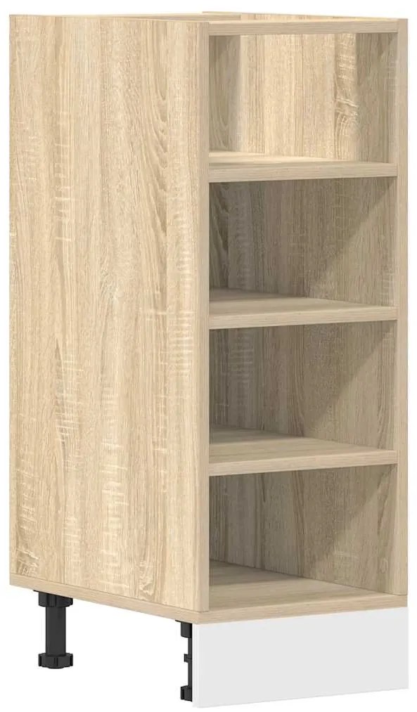 vidaXL Ντουλάπι Δαπέδου Riga Sonoma Δρυς 30x44,5x81,5 εκ. Ξύλο