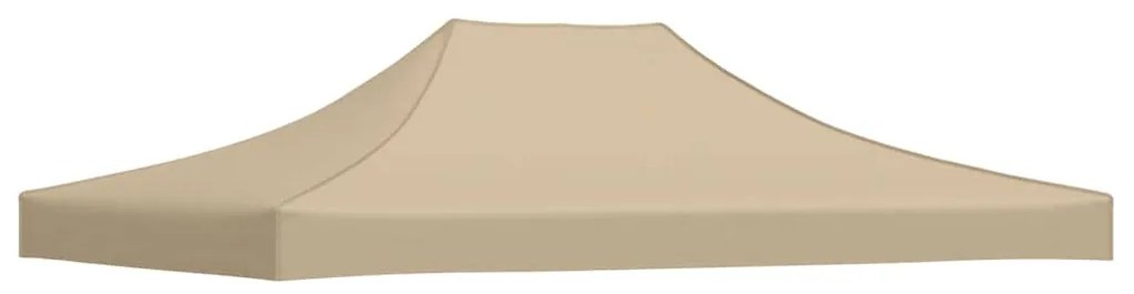 vidaXL Κάλυμμα Τέντας Εκδηλώσεων Μπεζ 4 x 3 μ. 270 γρ/μ²