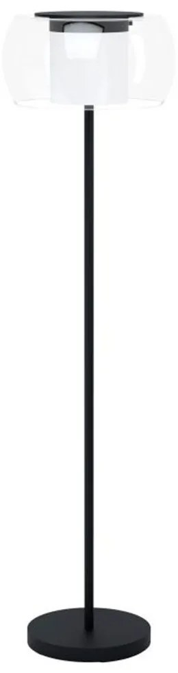 Φωτιστικό Δαπέδου Led Briaglia-C 99037 Ble-Rgb/Cct 2700-6500K Eglo Metal, Glass