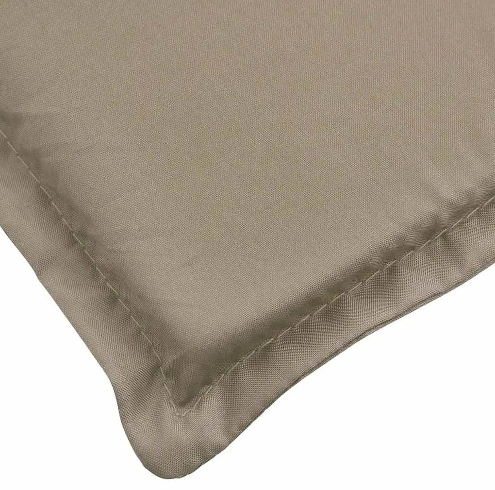 vidaXL Μαξιλάρι Ξαπλώστρας Taupe 180x60x4 εκ. από Ύφασμα Oxford