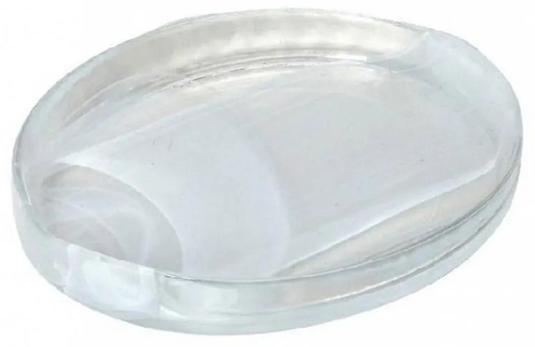 Μπωλ Atlas Οβάλ Alabaster Hor1609K6 15Χ12,5cm White Espiel Glass