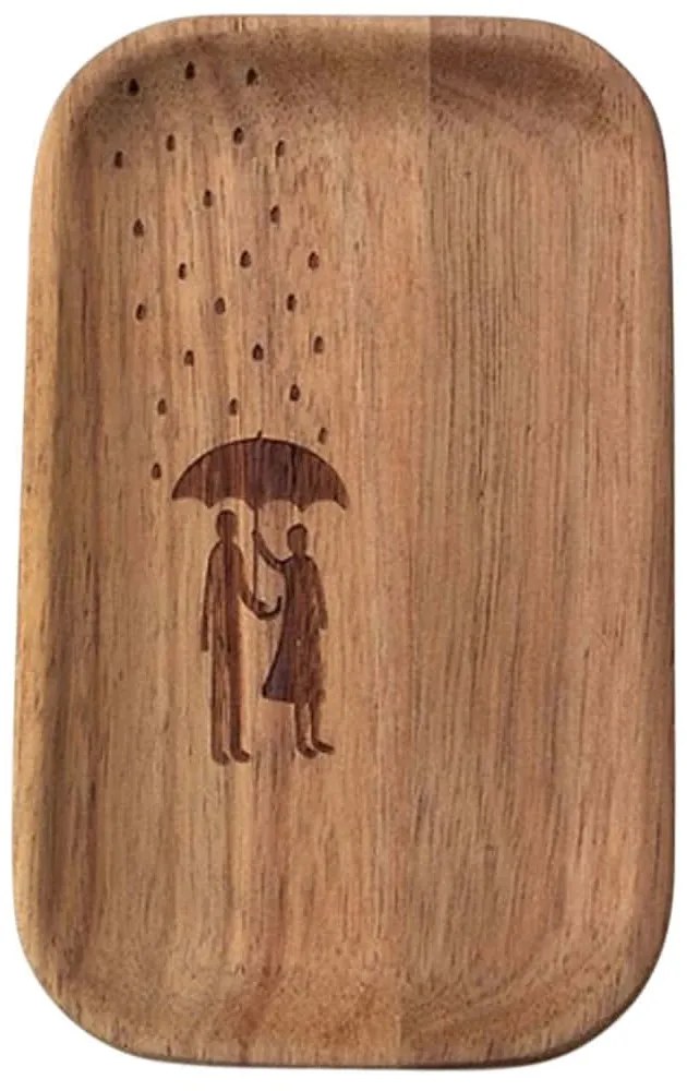 Διακοσμητικό Πιάτο Summer Rain RD0017878 7,5x9,5x12cm Natural Raeder Καουτσούκ