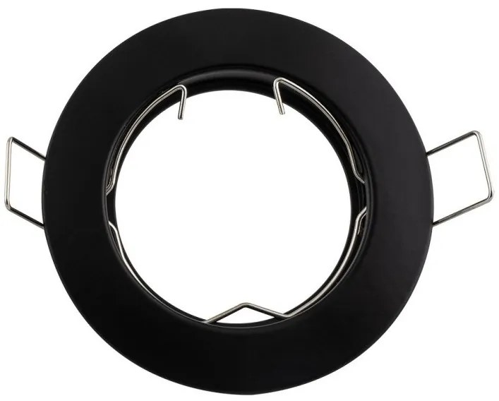 Σποτ Φωτιστικό Οροφής Χωνευτό 6cm GU10 50W IP20 Arlight-304160-Μαύρο 0304160
