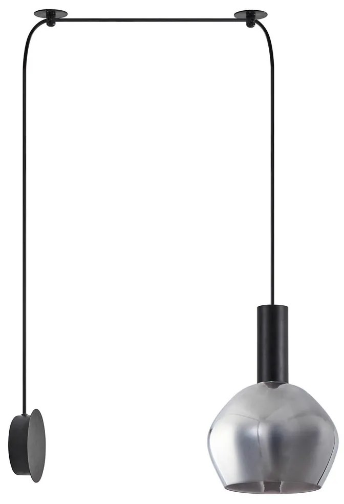 Απλίκα Τοίχου Homelighting 77-8819 Black/White