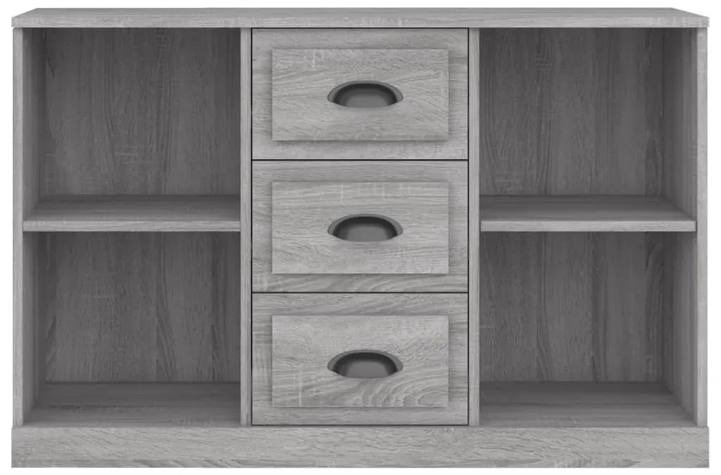 vidaXL Μπουφές Γκρι Sonoma 104,5x35,5x67,5 εκ. από Επεξεργασμένο Ξύλο