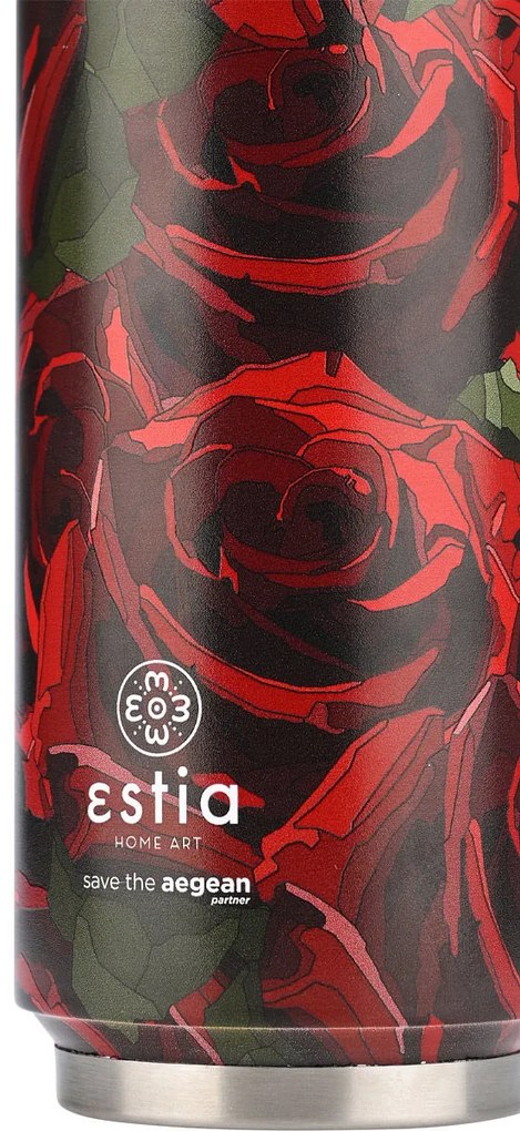 ESTIA ΘΕΡΜΟΣ TRAVEL CUP SAVE THE AEGEAN 500ml TWILIGHT ROSE