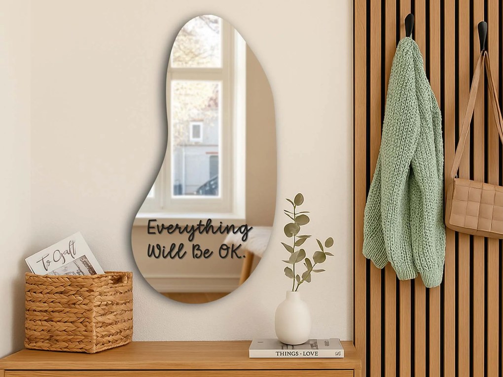 Αυτοκόλλητο για καθρέφτη S17 – Everything Will Be OK.