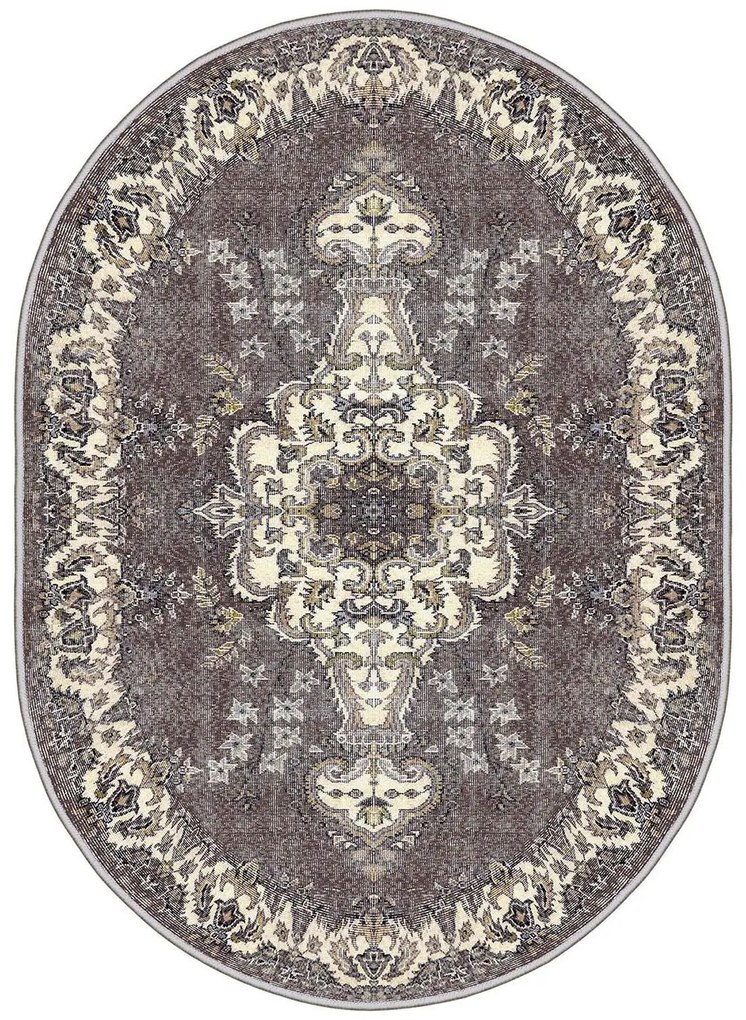 Χαλί Hmnt918 478HFT2981 Grey-Brown Conceptum Hypnose 80X150cm