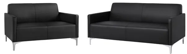 ΣΕΤ 2 ΤΜΧ ΚΑΝΑΠΕΣ 3ΘΕΣΙΟΣ ΚΑΙ 2ΘΕΣΙΟΣ NELLIE HM11274.01 ΜΑΥΡΟ ΧΡΩΜΑ