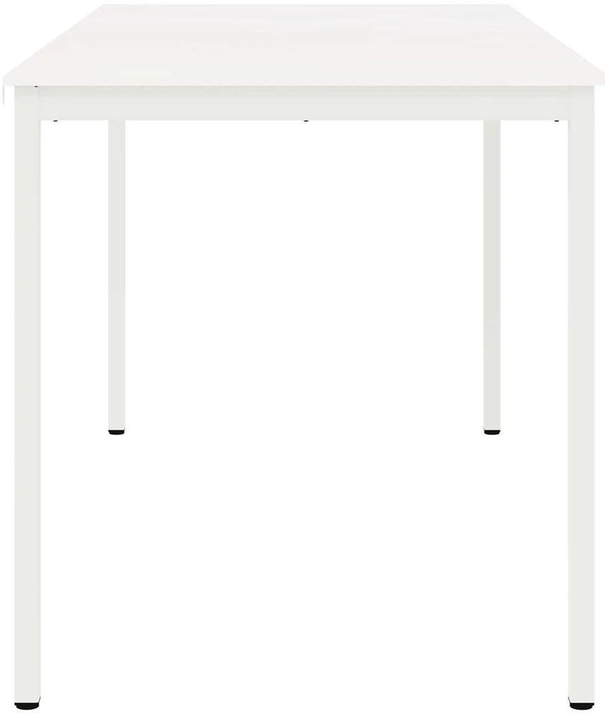 vidaXL Τραπέζι μπαρ Λευκό 110 x 55 x 105 εκ. Στερεά ξυλεία πεύκου